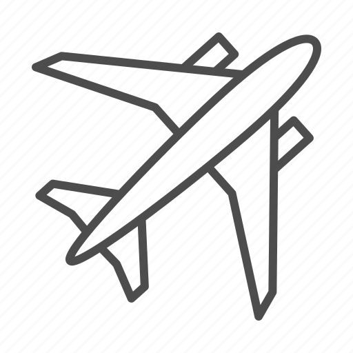 Airplane, flight, fly, plane, travel icon - Download on Iconfinder