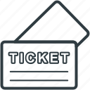 entry ticket, event pass, event ticket, museum ticket, pass, ticket
