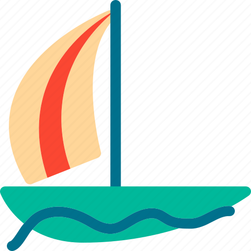 Boat, sailboat, ship, travel icon - Download on Iconfinder