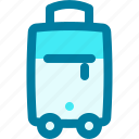 bag, baggage, hotel, luggage, suitcase, travel, trolley