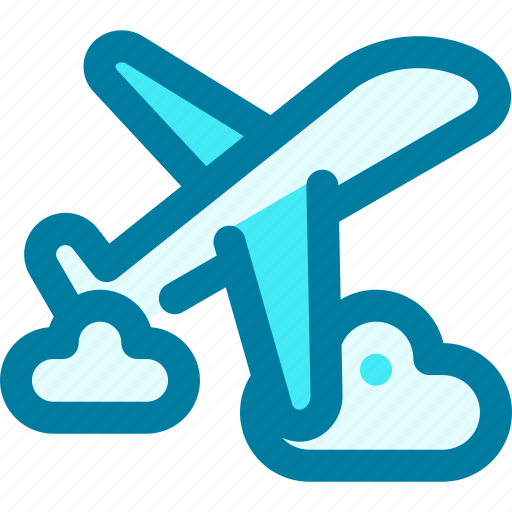 Aeroplane, airplane, flight, plane, transportation, travel icon - Download on Iconfinder