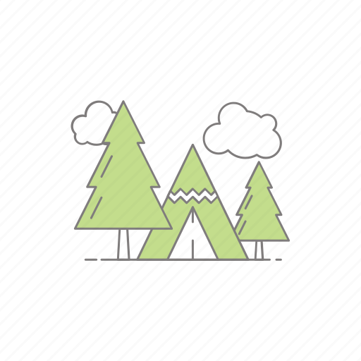 Camping, holiday, nature, tourism, travel, vacation icon - Download on Iconfinder
