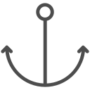 anchor, boat, cruise, sea, ship, water, yacht