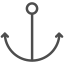 anchor, boat, cruise, sea, ship, water, yacht 