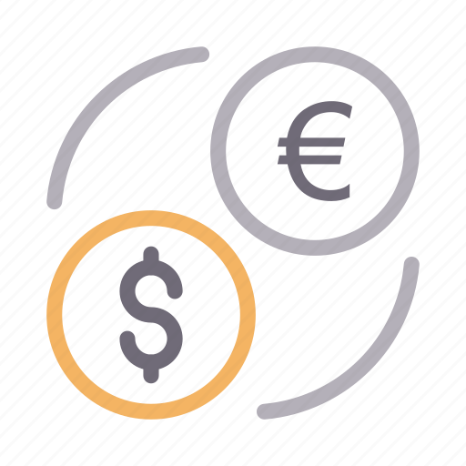 Currency, dollar, euro, exchange, transfer icon - Download on Iconfinder