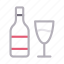 alcohol, bottle, drink, glass, wine