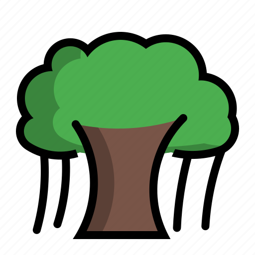 Ancient, banian, century, old, plant, tree icon - Download on Iconfinder