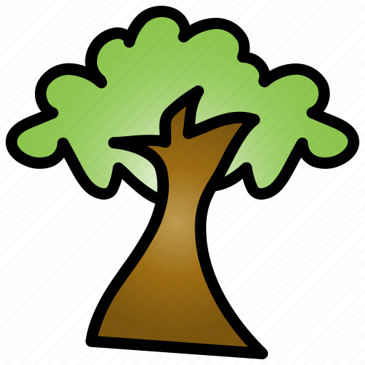 Tree, garden, wood, nature, leaf, plant icon - Download on Iconfinder