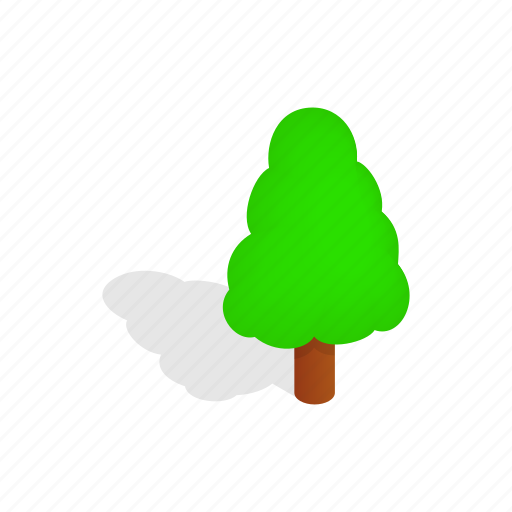 Forest, isometric, nature, plant, shadow, tree icon - Download on Iconfinder