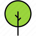 circle, tree, nature, forest, arrow, flag, garden, shape, round