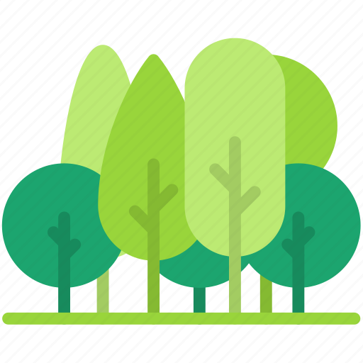 Forest, nature, tree, trees, garden, park, green icon - Download on Iconfinder