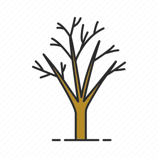 Autumn, branch, forest, leafless, park, tree, winter icon - Download on Iconfinder