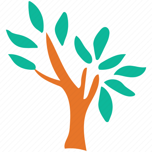 Generic tree, leafy, small tree, tree icon