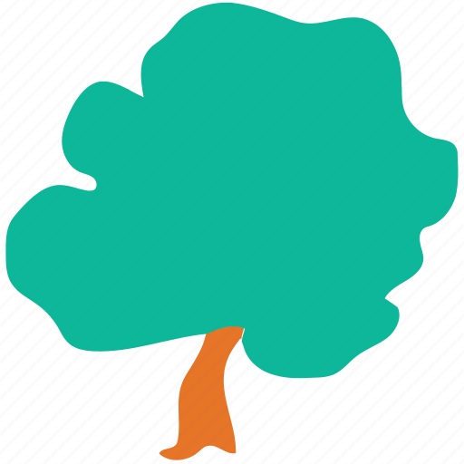 Oak, tree, generic tree, shrub tree icon - Download on Iconfinder