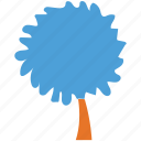 tree, tree silhouette, round, shrub