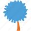 tree, tree silhouette, round, shrub 