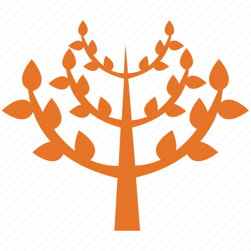 Leafy, leafy plant, pyramidal form, tree icon - Download on Iconfinder
