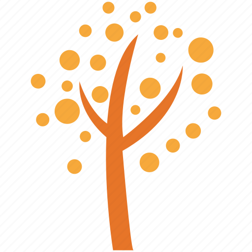 Generic tree, open form, tree, dotted leafs icon - Download on Iconfinder