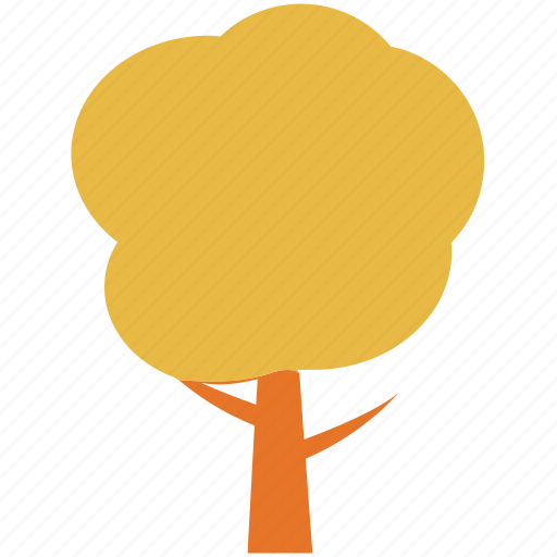 Generic tree, tree in autumn, tree in fall, shrub icon - Download on Iconfinder
