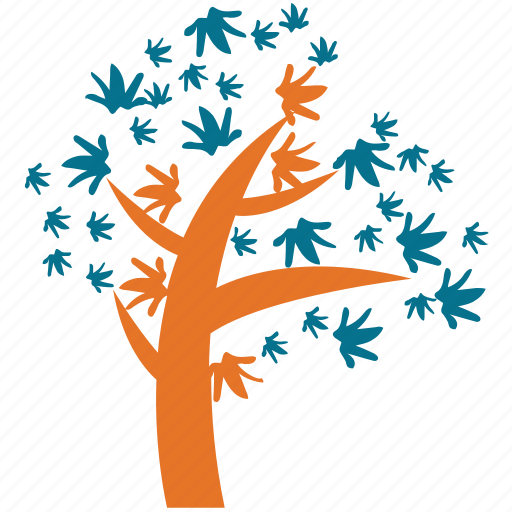 Generic, irregular form, spring tree, tree icon - Download on Iconfinder