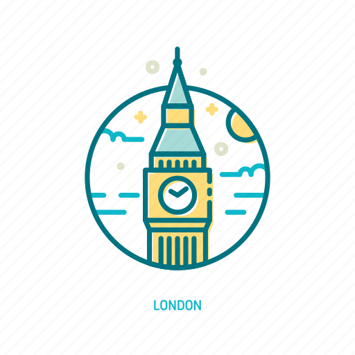 Bigben, england, landmark, london, tower, travel, trendy icon - Download on Iconfinder