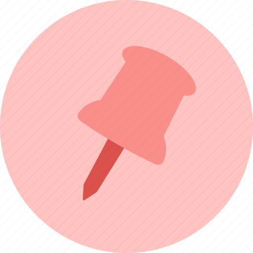 Pin, pinned, sticky, thumbtack icon - Download on Iconfinder