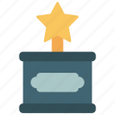 small, star, award, prize, achievement