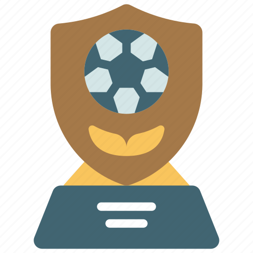 Soccer, shield, prize, achievement, football icon - Download on Iconfinder