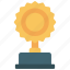 sunshine, award, prize, achievement, sun 