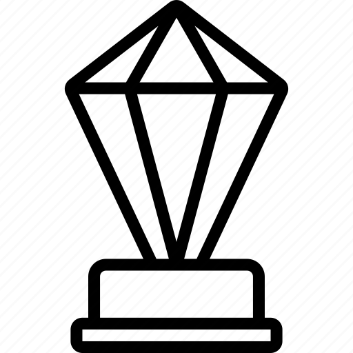 Crystal, award, prize, achievement, diamond icon - Download on Iconfinder