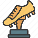 football, award, prize, achievement, boot 