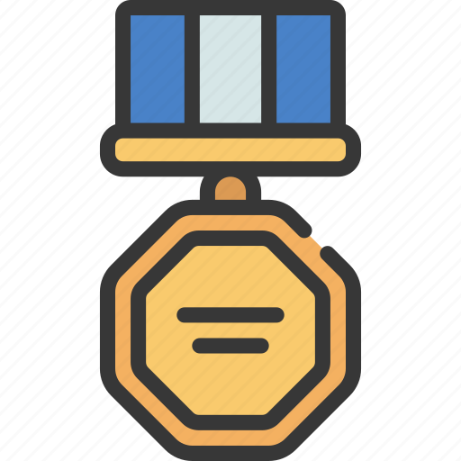 Hexagonal, medal, prize, achievement, medallion icon - Download on Iconfinder