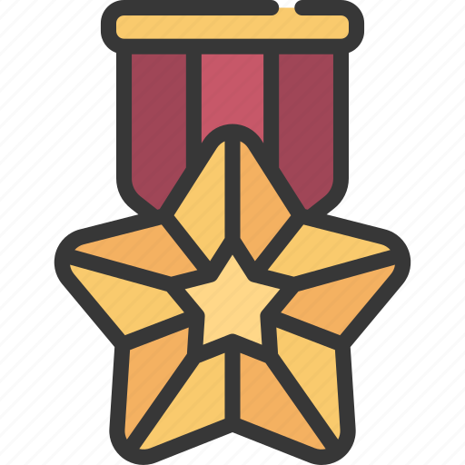 Large, star, medal, prize, achievement icon - Download on Iconfinder