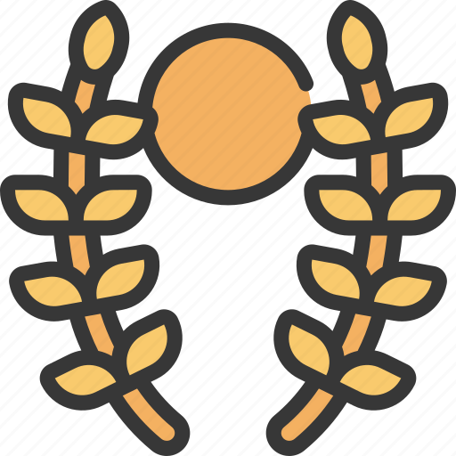Leaves, award, prize, achievement, leaf icon - Download on Iconfinder