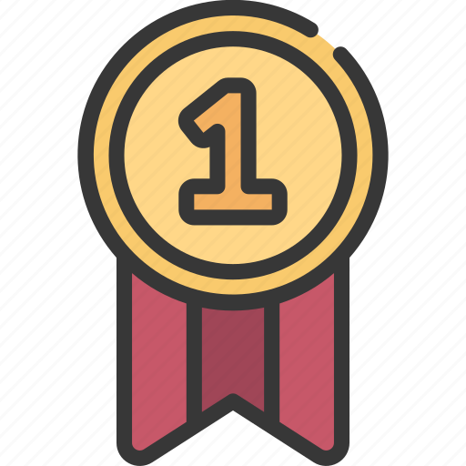 Number, one, award, prize, achievement icon - Download on Iconfinder