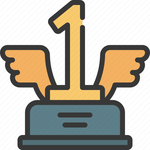Number, one, award, prize, achievement, first icon - Download on Iconfinder