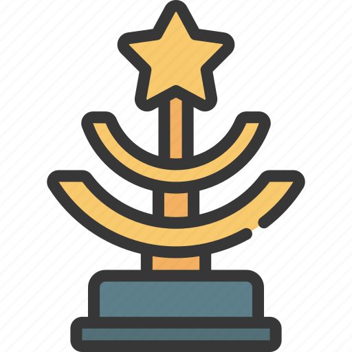 Star, levelled, award, prize, achievement icon - Download on Iconfinder