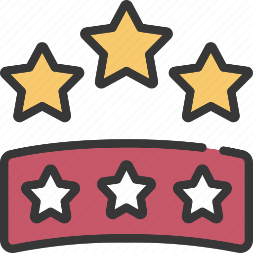 Stars, achievement, star, banner, starred icon - Download on Iconfinder