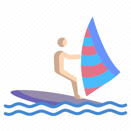 Wind, surfing icon - Download on Iconfinder on Iconfinder