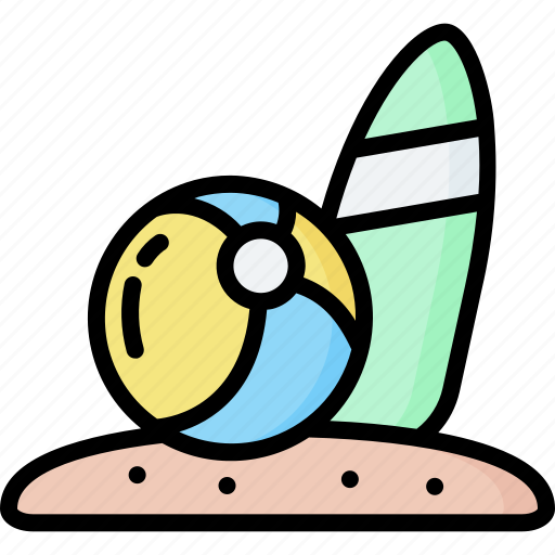 Ball, beach, fun, inflatable, play icon - Download on Iconfinder