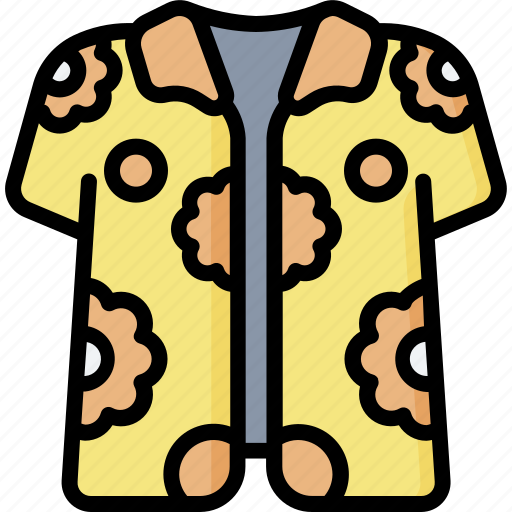 Clothes, clothing, fashion, garment, hawaiian icon - Download on Iconfinder
