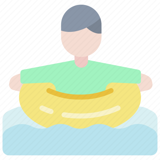 Buoy, child, float, kid, ring icon - Download on Iconfinder
