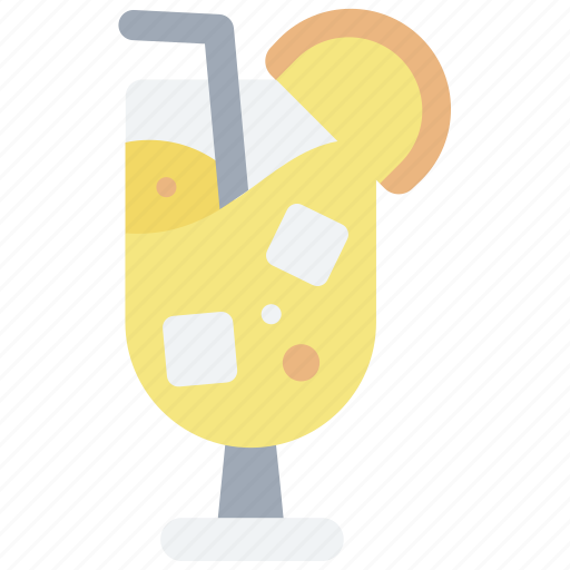 Glass, summer, lemon, vacation, juice icon - Download on Iconfinder