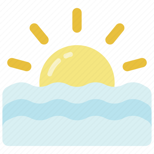 Horizon, sea, sun, sunrise, sunset icon - Download on Iconfinder