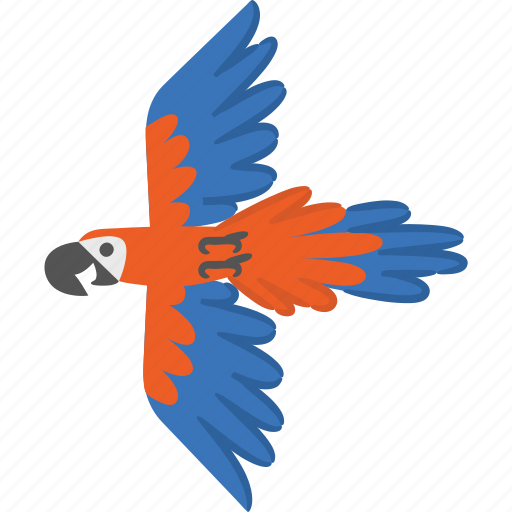 Parrot, bird, tropical, flying icon - Download on Iconfinder