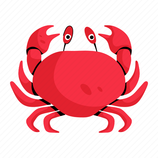 Seafood, crab, sea animal, sea creature, brachyura icon - Download on Iconfinder
