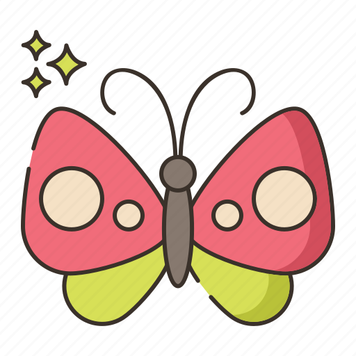 Bug, butterfly, colorful, insect icon - Download on Iconfinder