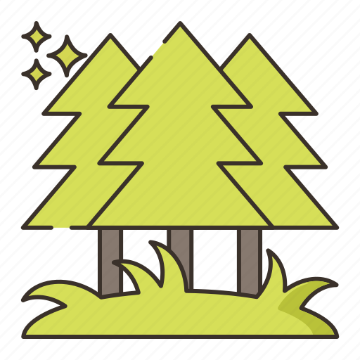 Jungle, tree, woods icon - Download on Iconfinder