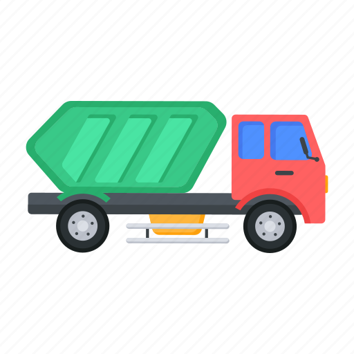 Tipper truck, refuse truck, garbage lorry, dump truck, junk truck icon - Download on Iconfinder