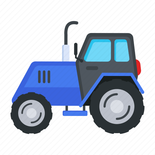 Cultivator, tractor, agriculture vehicle, agriculture transport, farming vehicle icon - Download on Iconfinder